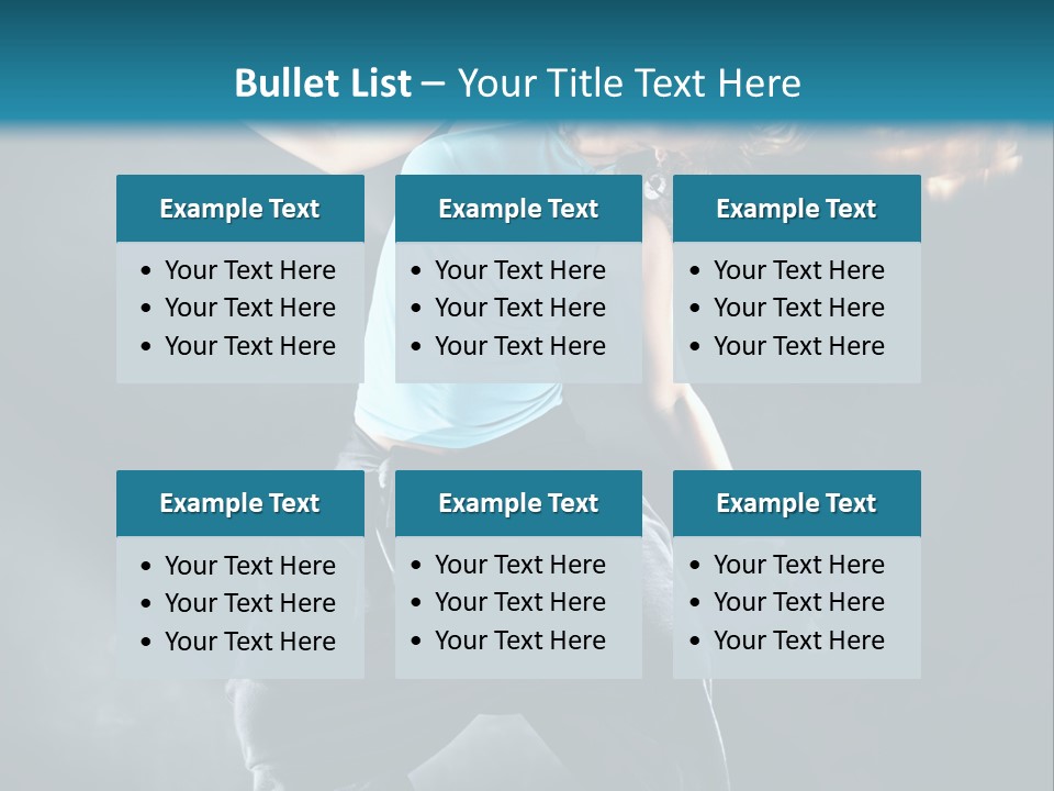 Acrobat Hip Long PowerPoint Template