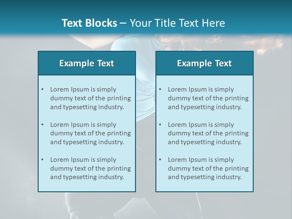 Acrobat Hip Long PowerPoint Template