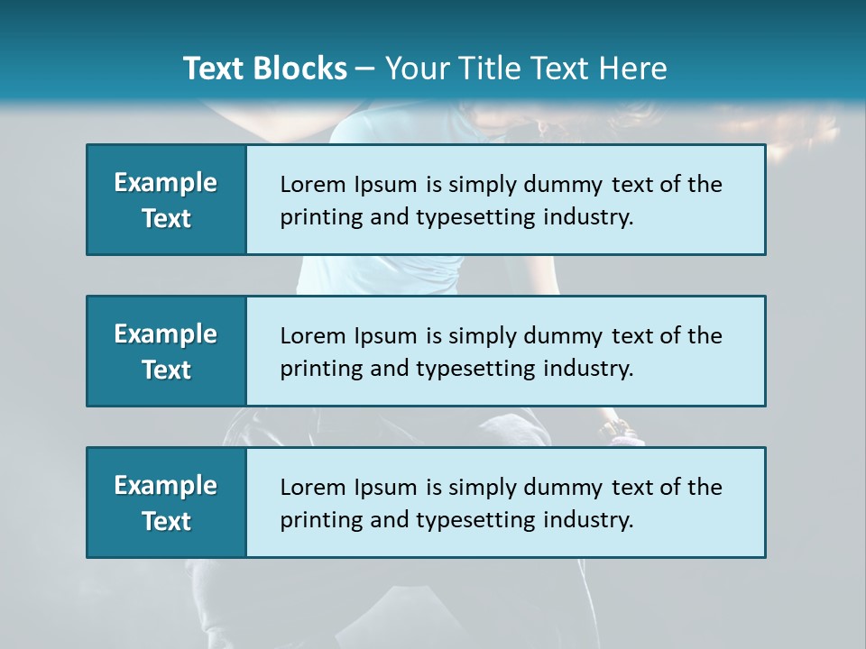 Acrobat Hip Long PowerPoint Template