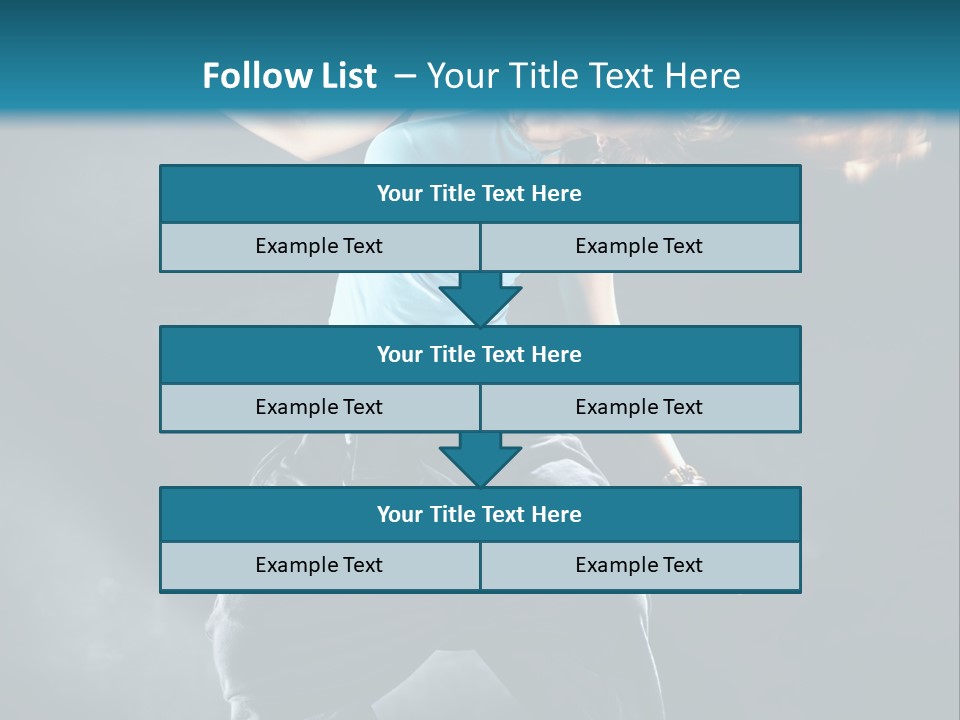 Acrobat Hip Long PowerPoint Template
