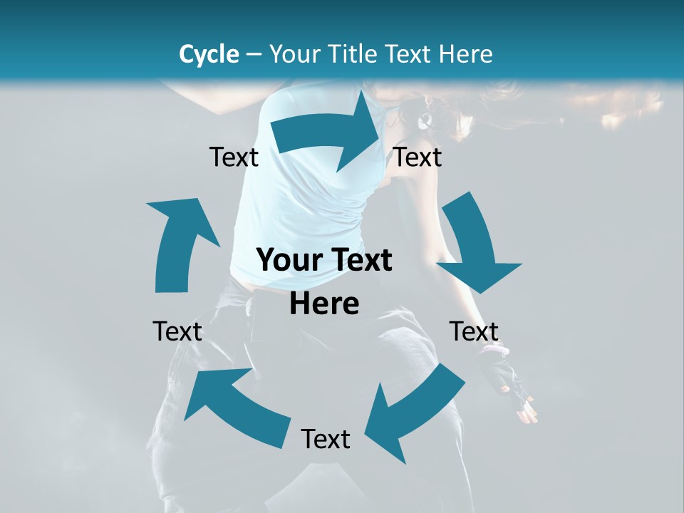 Acrobat Hip Long PowerPoint Template