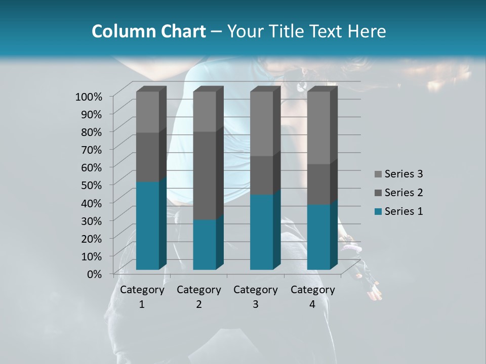 Acrobat Hip Long PowerPoint Template