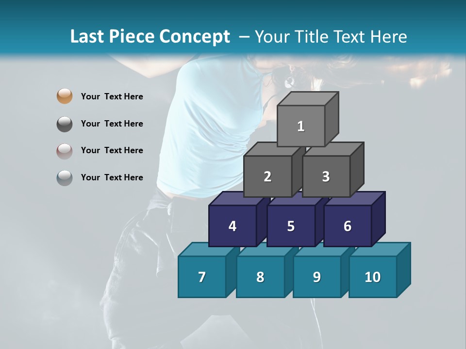 Acrobat Hip Long PowerPoint Template