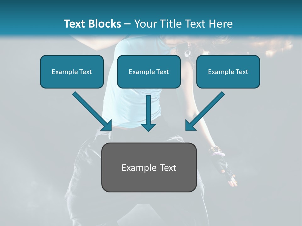 Acrobat Hip Long PowerPoint Template