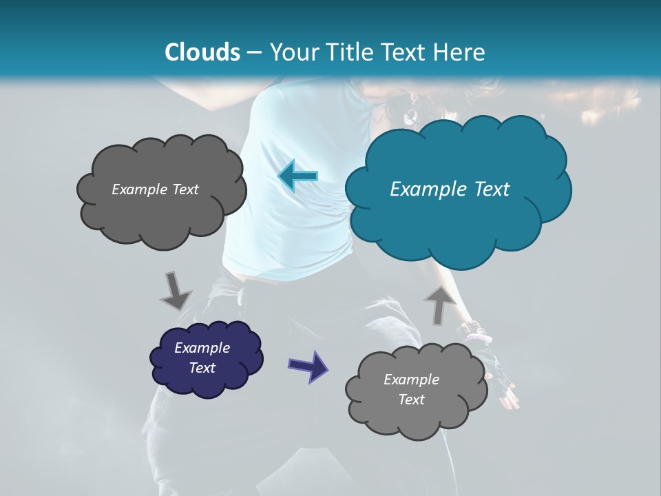 Acrobat Hip Long PowerPoint Template
