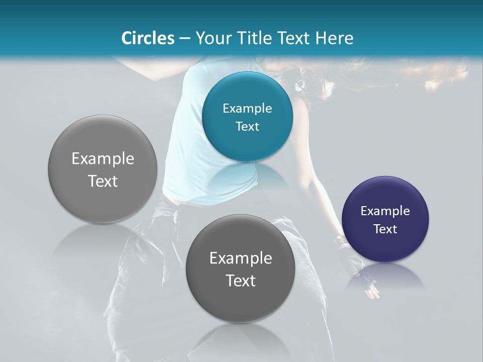 Acrobat Hip Long PowerPoint Template