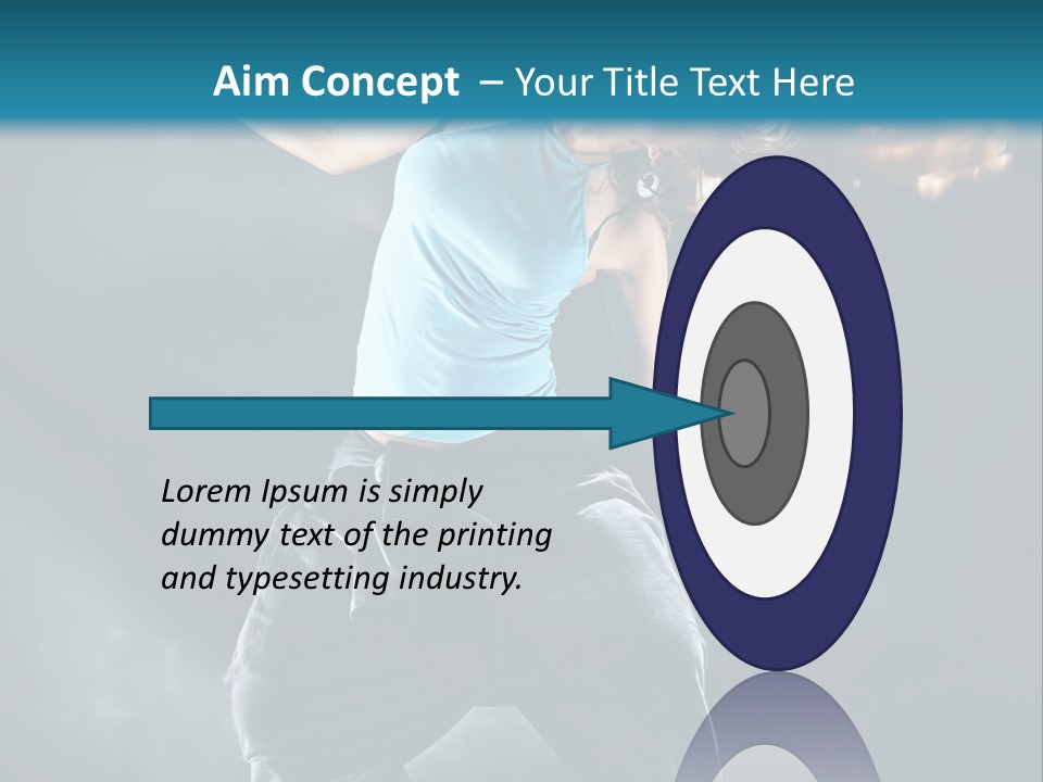 Acrobat Hip Long PowerPoint Template