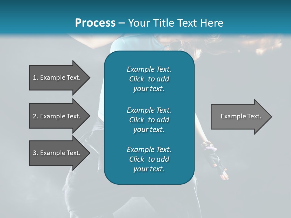 Acrobat Hip Long PowerPoint Template