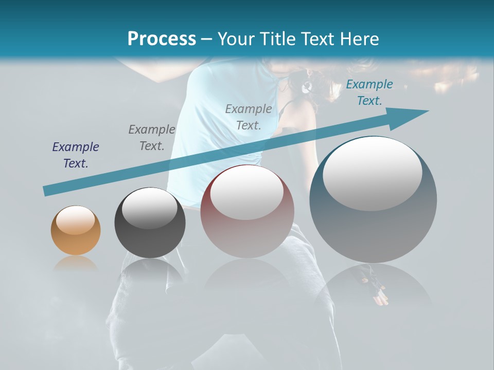 Acrobat Hip Long PowerPoint Template
