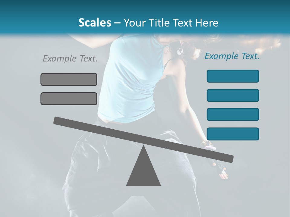 Acrobat Hip Long PowerPoint Template