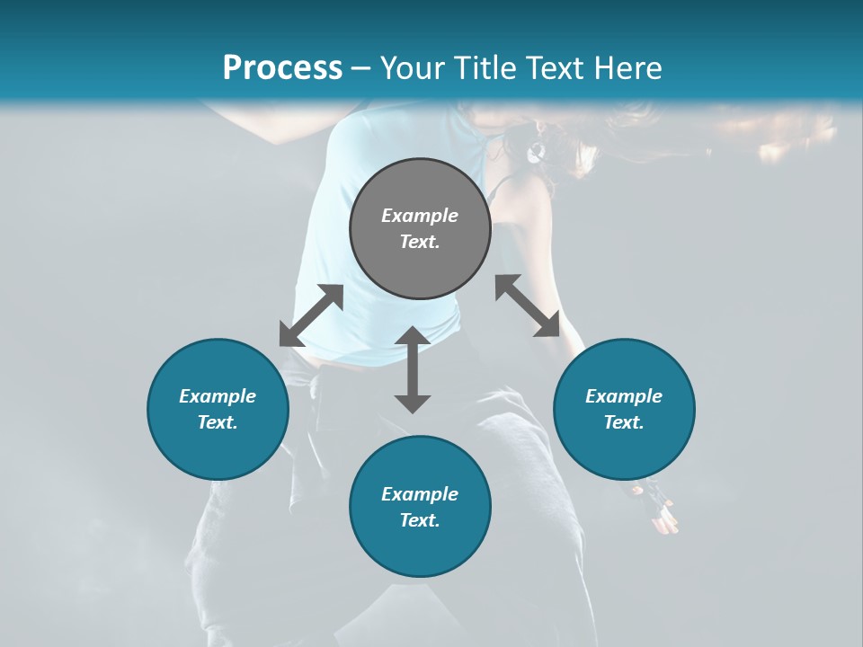 Acrobat Hip Long PowerPoint Template