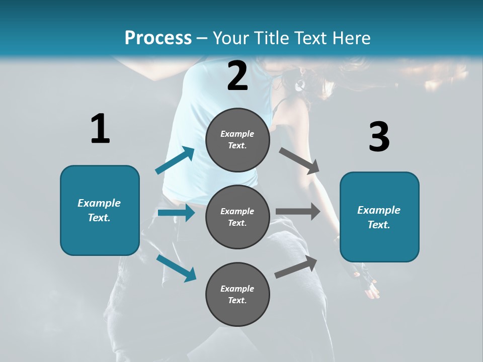 Acrobat Hip Long PowerPoint Template