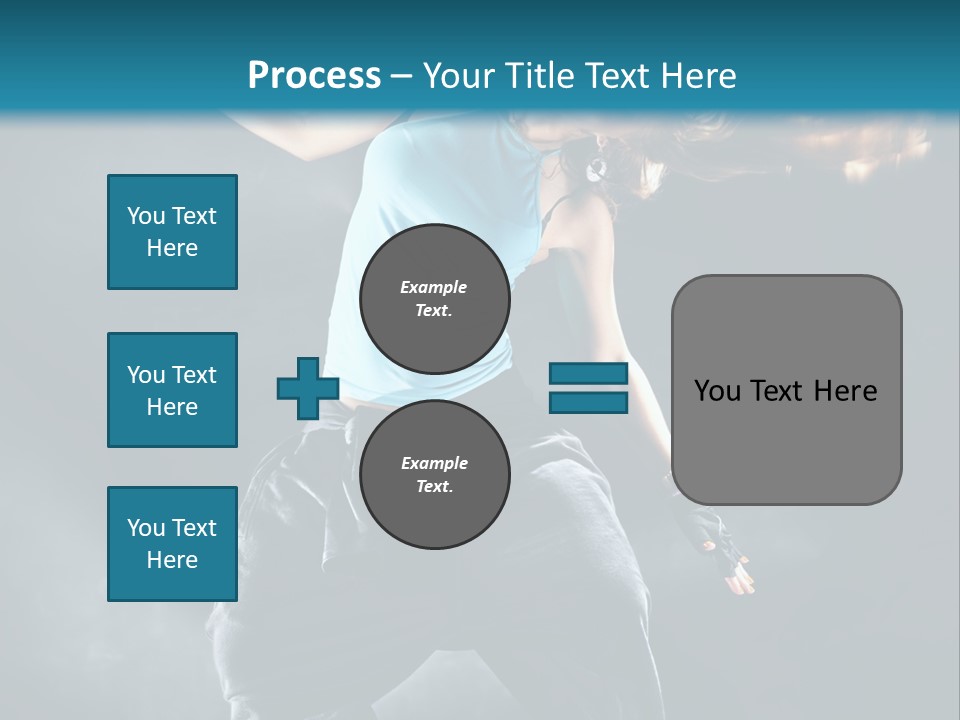 Acrobat Hip Long PowerPoint Template