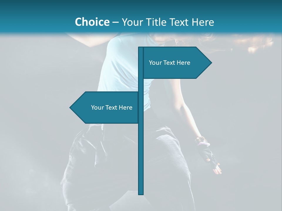 Acrobat Hip Long PowerPoint Template