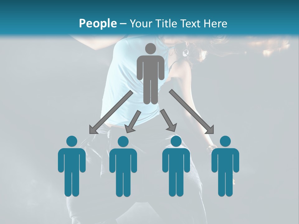 Acrobat Hip Long PowerPoint Template