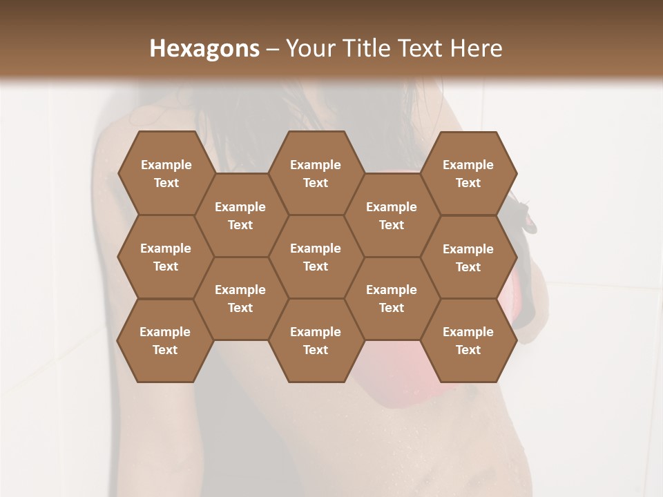 Dirty Kickboxing Sexy PowerPoint Template