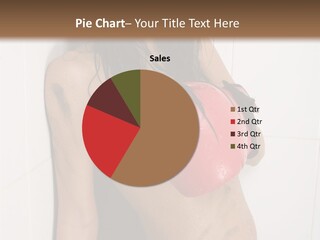 Dirty Kickboxing Sexy PowerPoint Template