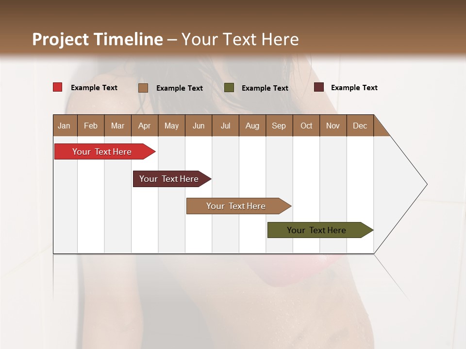 Dirty Kickboxing Sexy PowerPoint Template