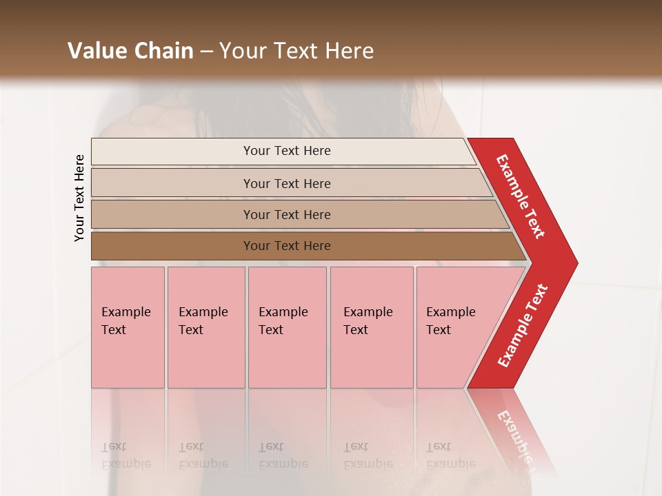 Dirty Kickboxing Sexy PowerPoint Template