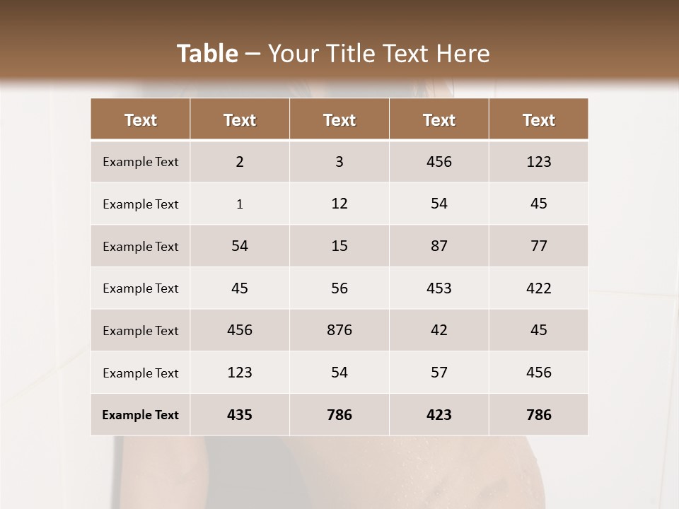 Dirty Kickboxing Sexy PowerPoint Template