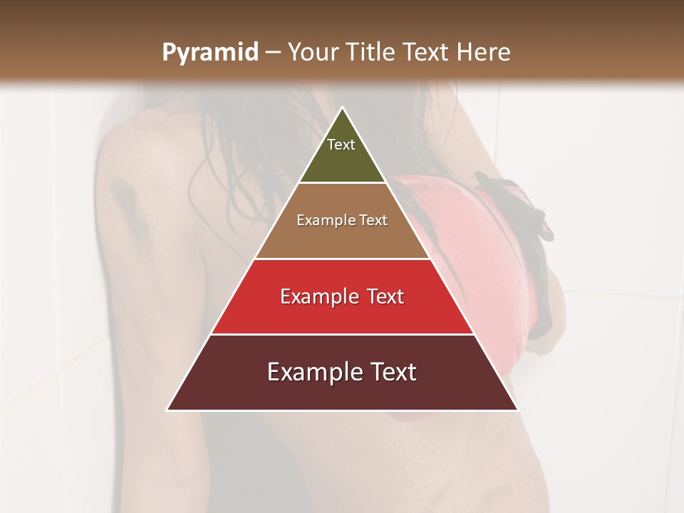 Dirty Kickboxing Sexy PowerPoint Template