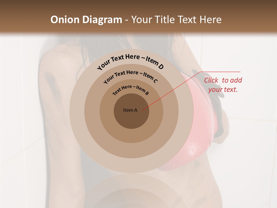 Dirty Kickboxing Sexy PowerPoint Template