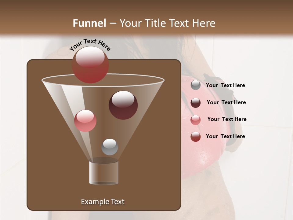 Dirty Kickboxing Sexy PowerPoint Template
