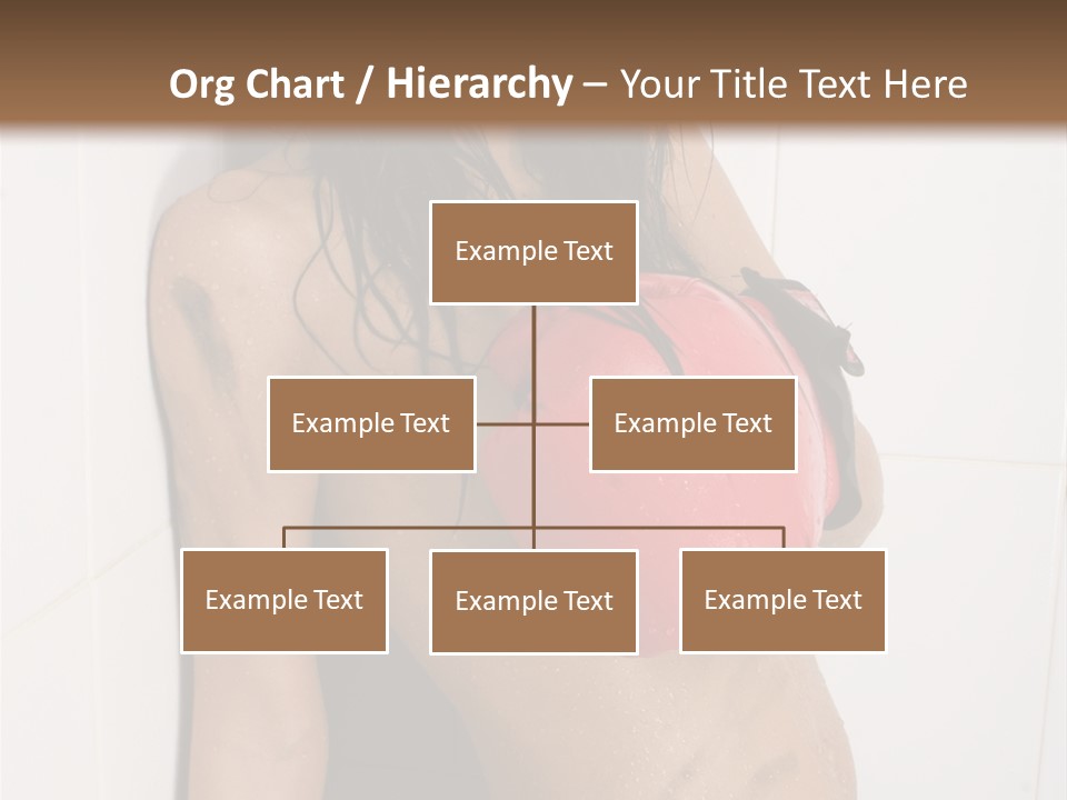 Dirty Kickboxing Sexy PowerPoint Template