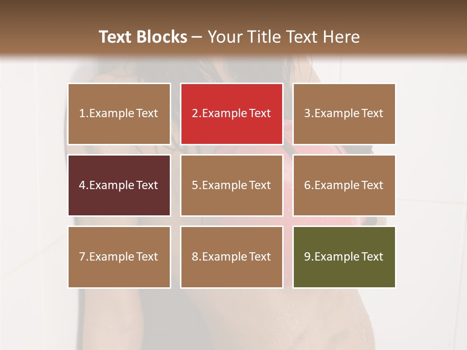 Dirty Kickboxing Sexy PowerPoint Template