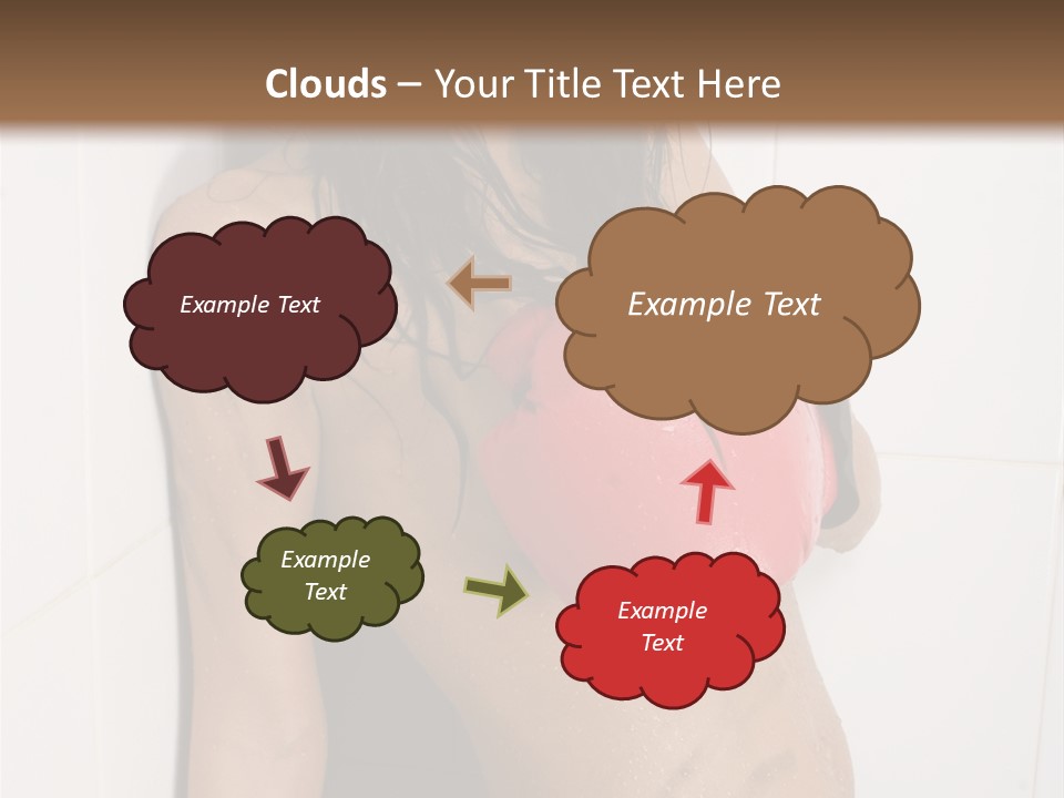 Dirty Kickboxing Sexy PowerPoint Template