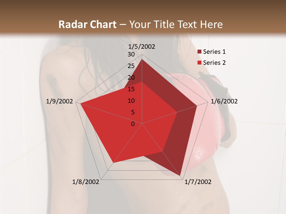 Dirty Kickboxing Sexy PowerPoint Template