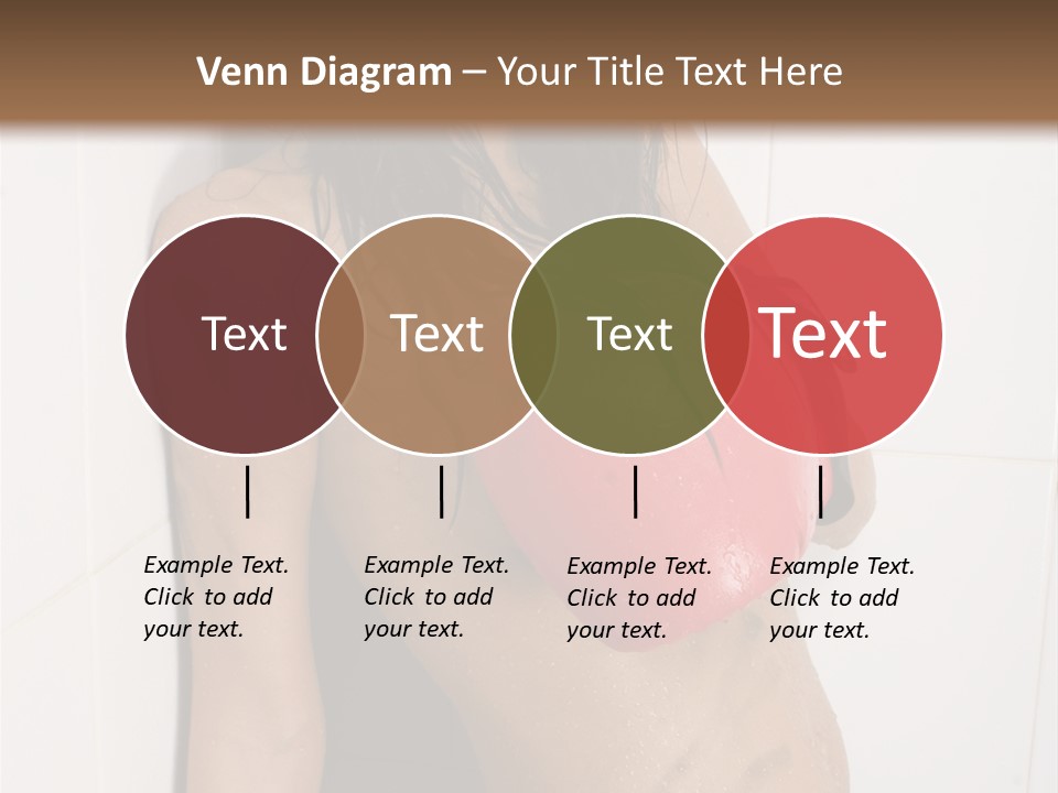 Dirty Kickboxing Sexy PowerPoint Template