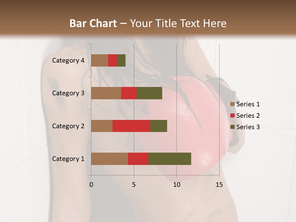 Dirty Kickboxing Sexy PowerPoint Template