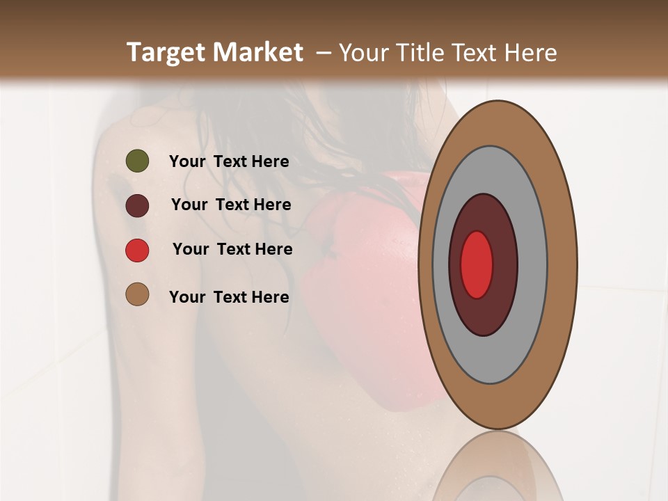 Dirty Kickboxing Sexy PowerPoint Template