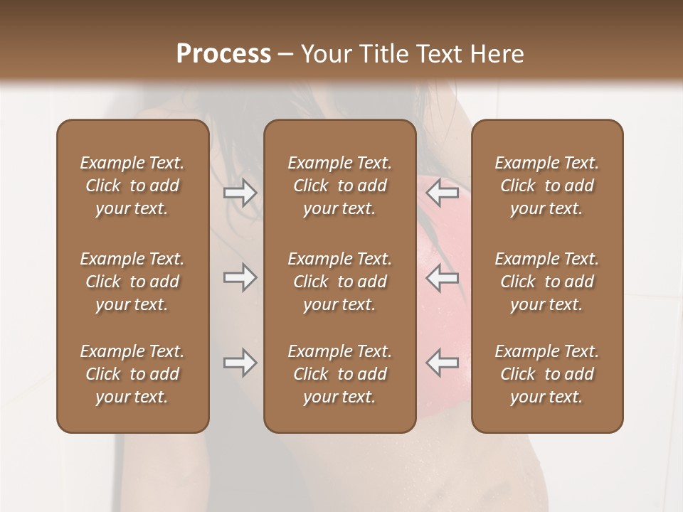 Dirty Kickboxing Sexy PowerPoint Template