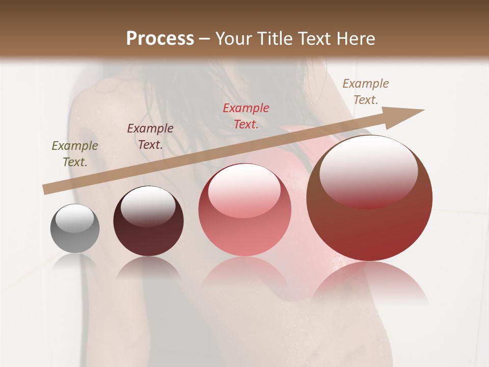 Dirty Kickboxing Sexy PowerPoint Template