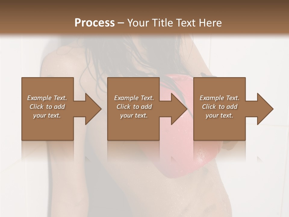 Dirty Kickboxing Sexy PowerPoint Template