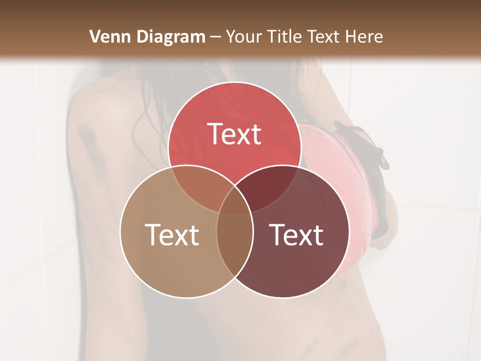 Dirty Kickboxing Sexy PowerPoint Template