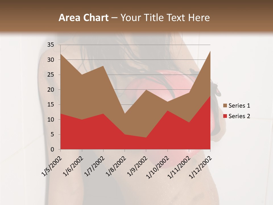 Dirty Kickboxing Sexy PowerPoint Template