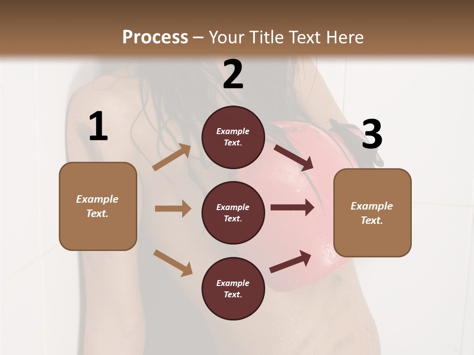 Dirty Kickboxing Sexy PowerPoint Template