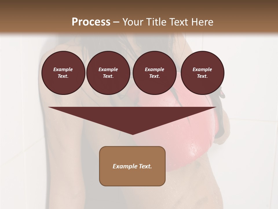 Dirty Kickboxing Sexy PowerPoint Template