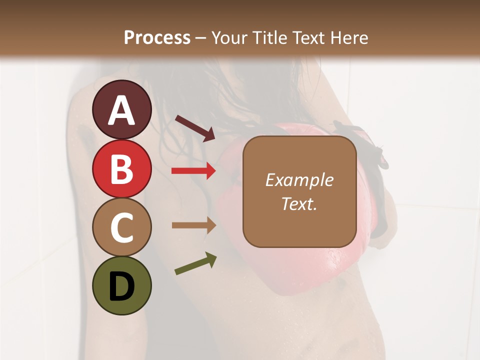 Dirty Kickboxing Sexy PowerPoint Template