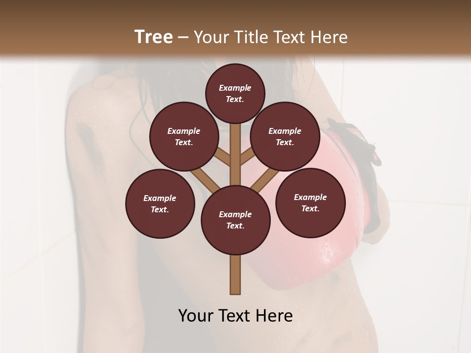 Dirty Kickboxing Sexy PowerPoint Template