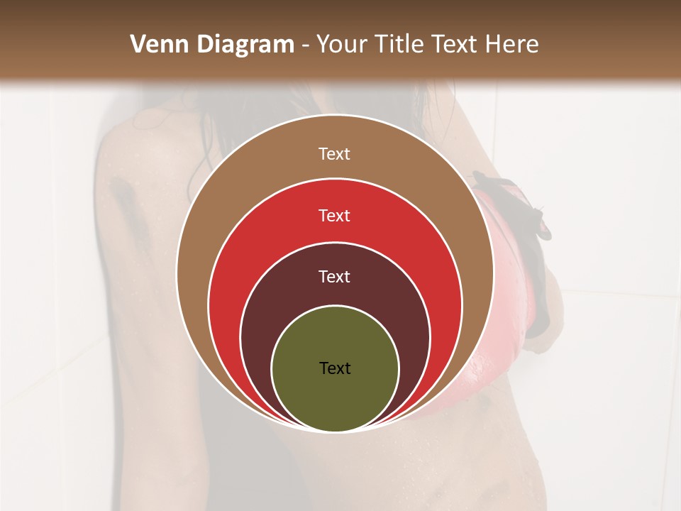 Dirty Kickboxing Sexy PowerPoint Template