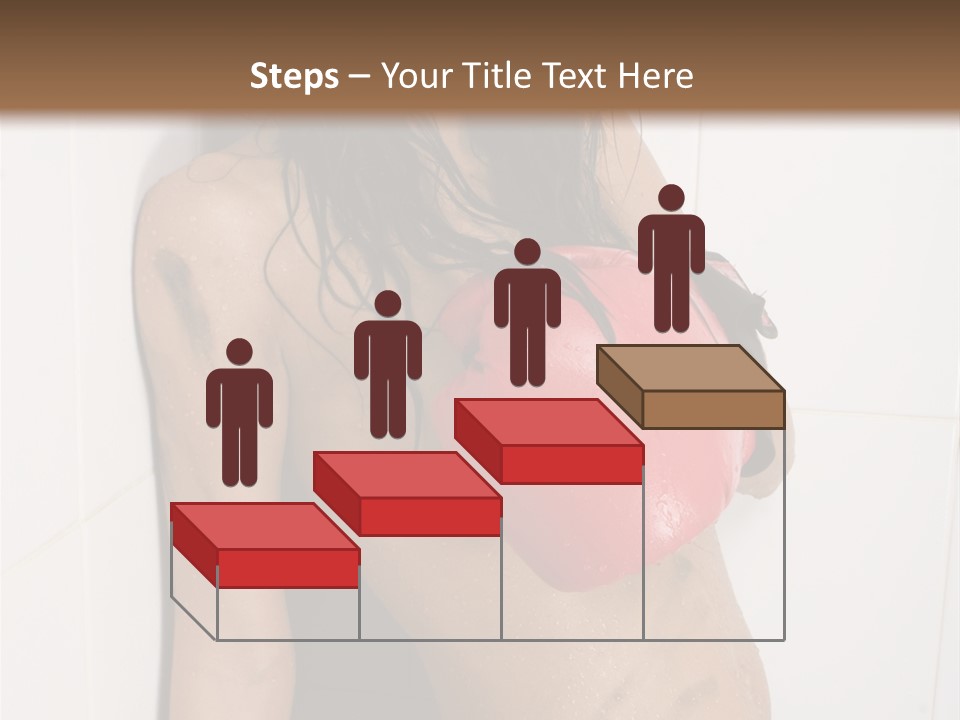 Dirty Kickboxing Sexy PowerPoint Template