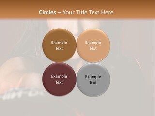 Exercising Aggressive Pose PowerPoint Template