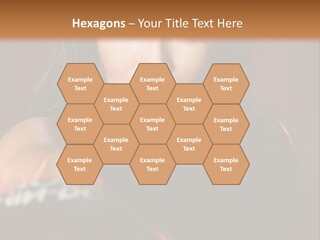 Exercising Aggressive Pose PowerPoint Template