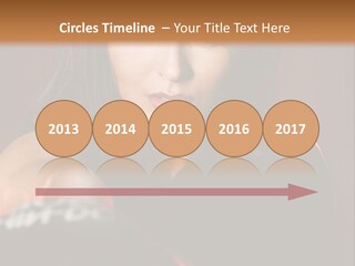 Exercising Aggressive Pose PowerPoint Template