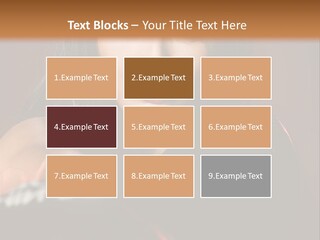 Exercising Aggressive Pose PowerPoint Template
