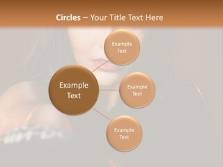 Exercising Aggressive Pose PowerPoint Template